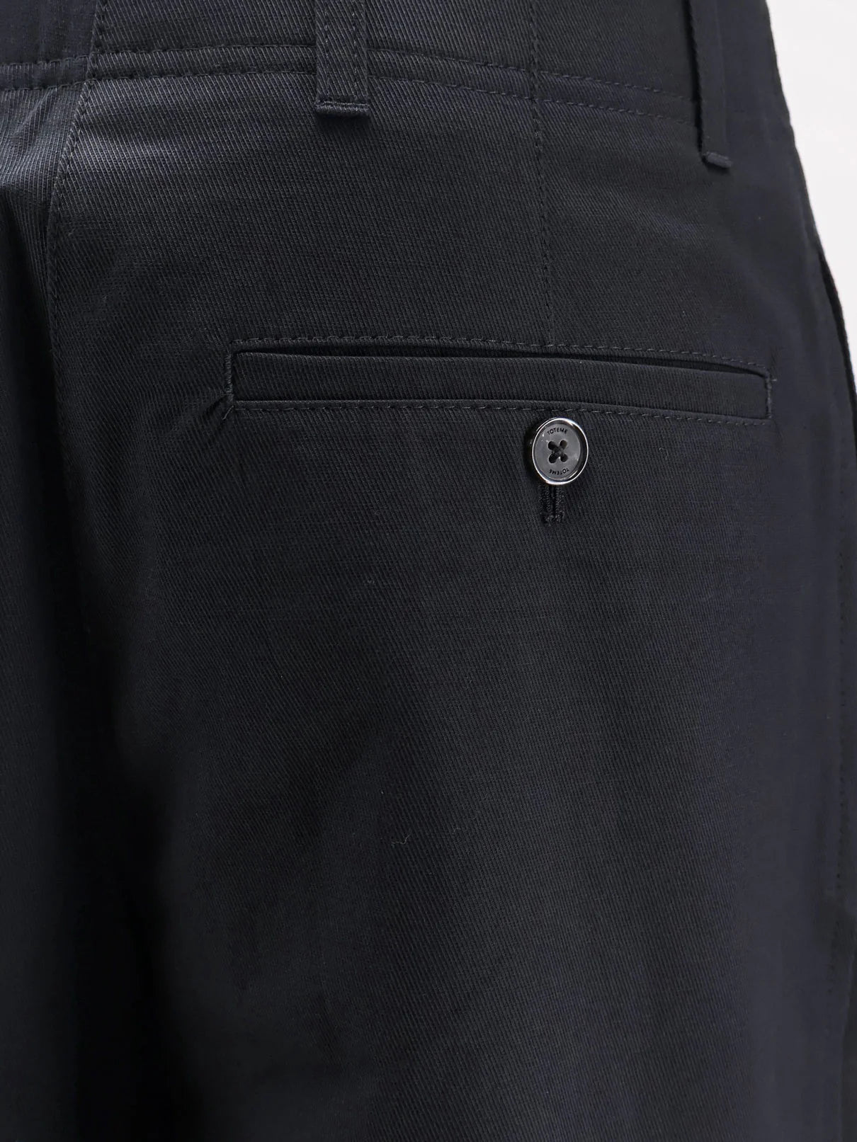 Toteme Relaxed Cotton Trousers
