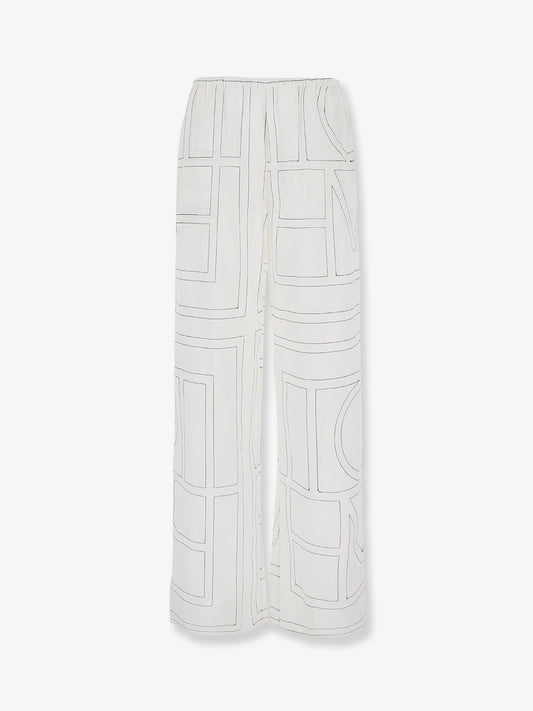Toteme Pajamas Cotton Trousers