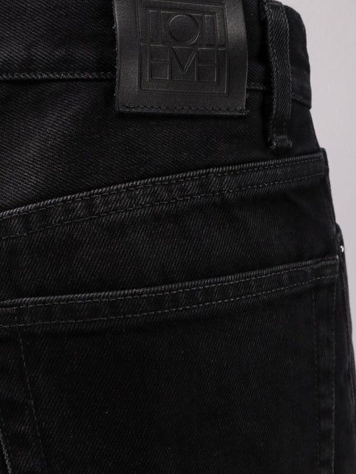 Toteme Black denim jeans - Faded Black