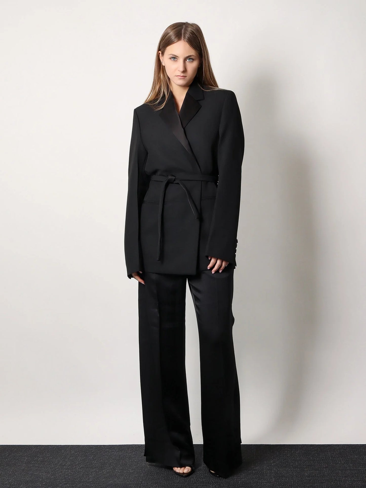 Toteme Viscose Blend Trouser With Slits