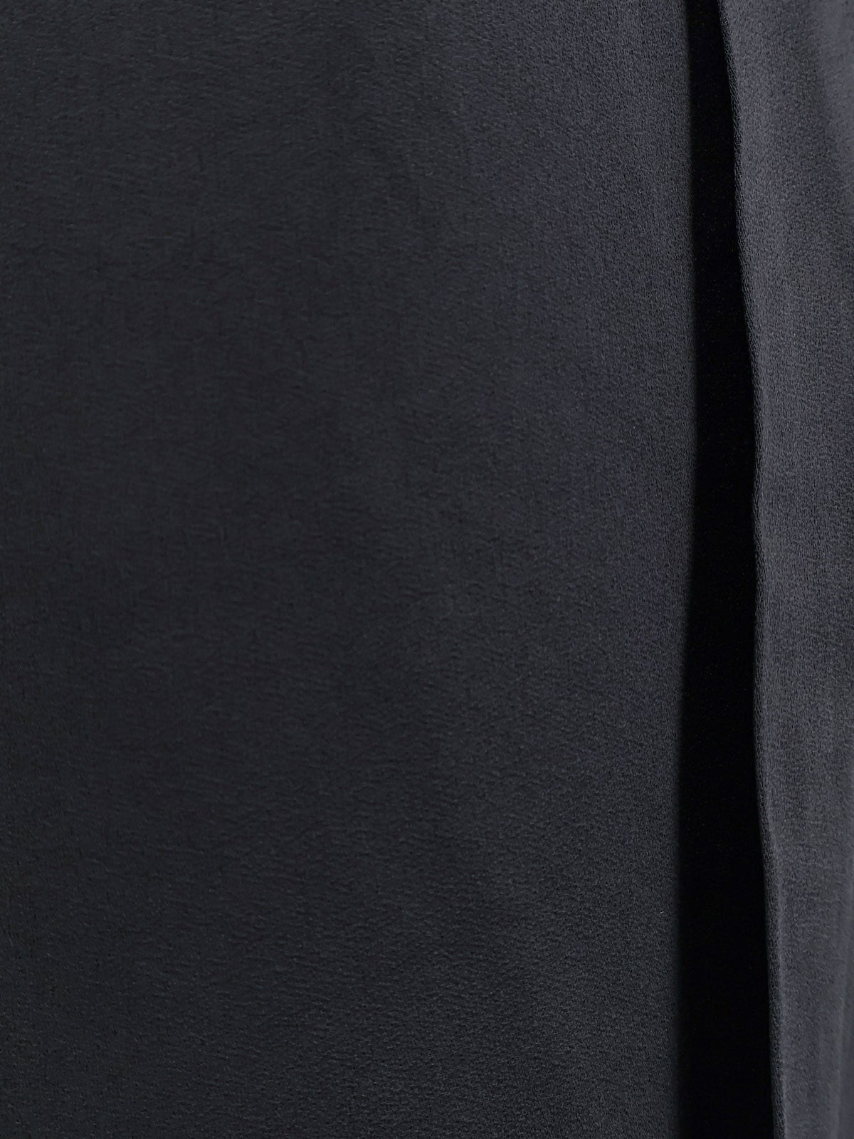 Toteme Viscose blend trouser with slits - Nero