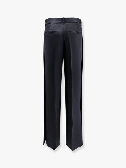 Toteme Viscose Blend Trouser With Slits