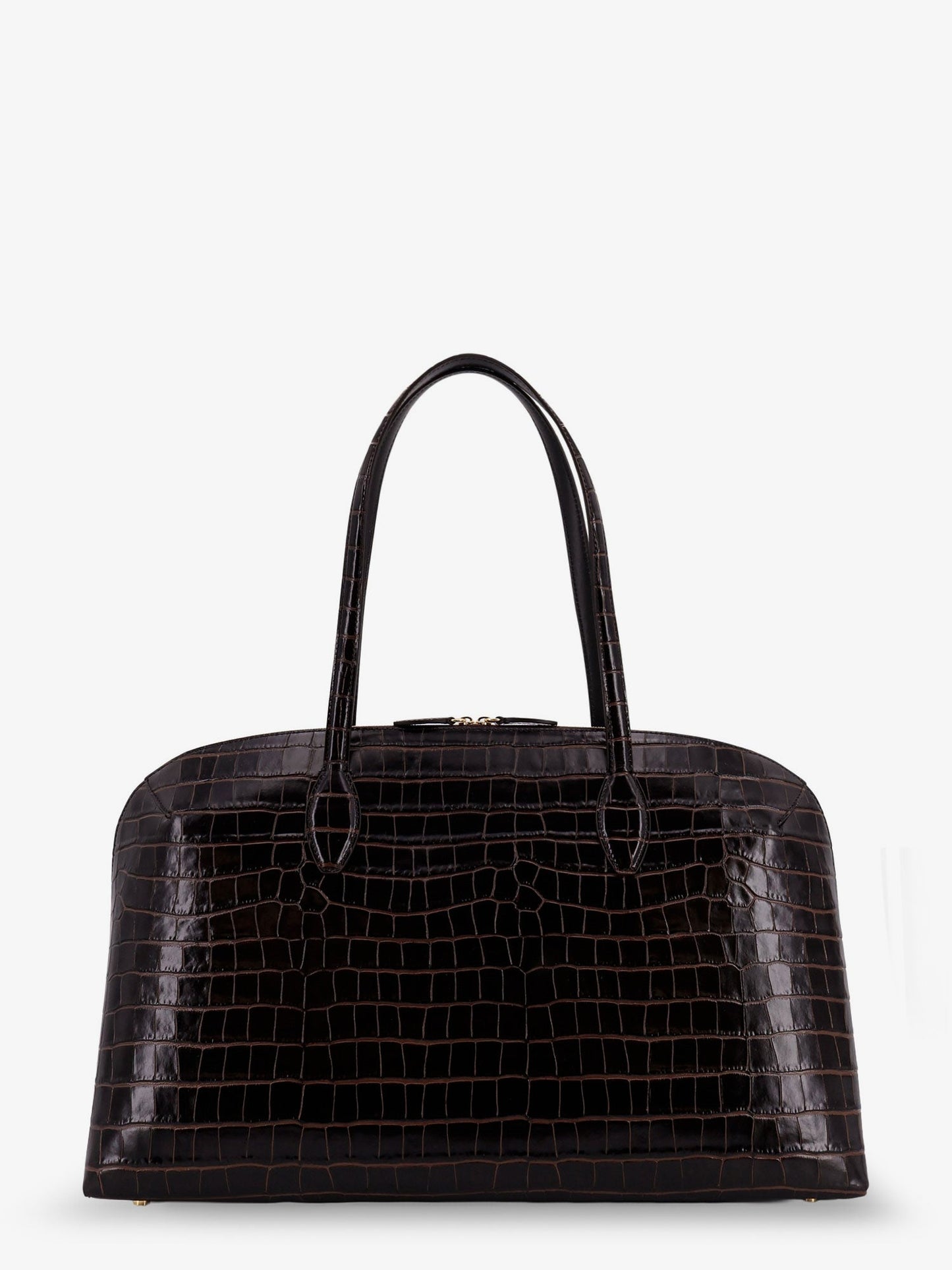 Toteme Suede Handbag With Engraved Logo On The Front