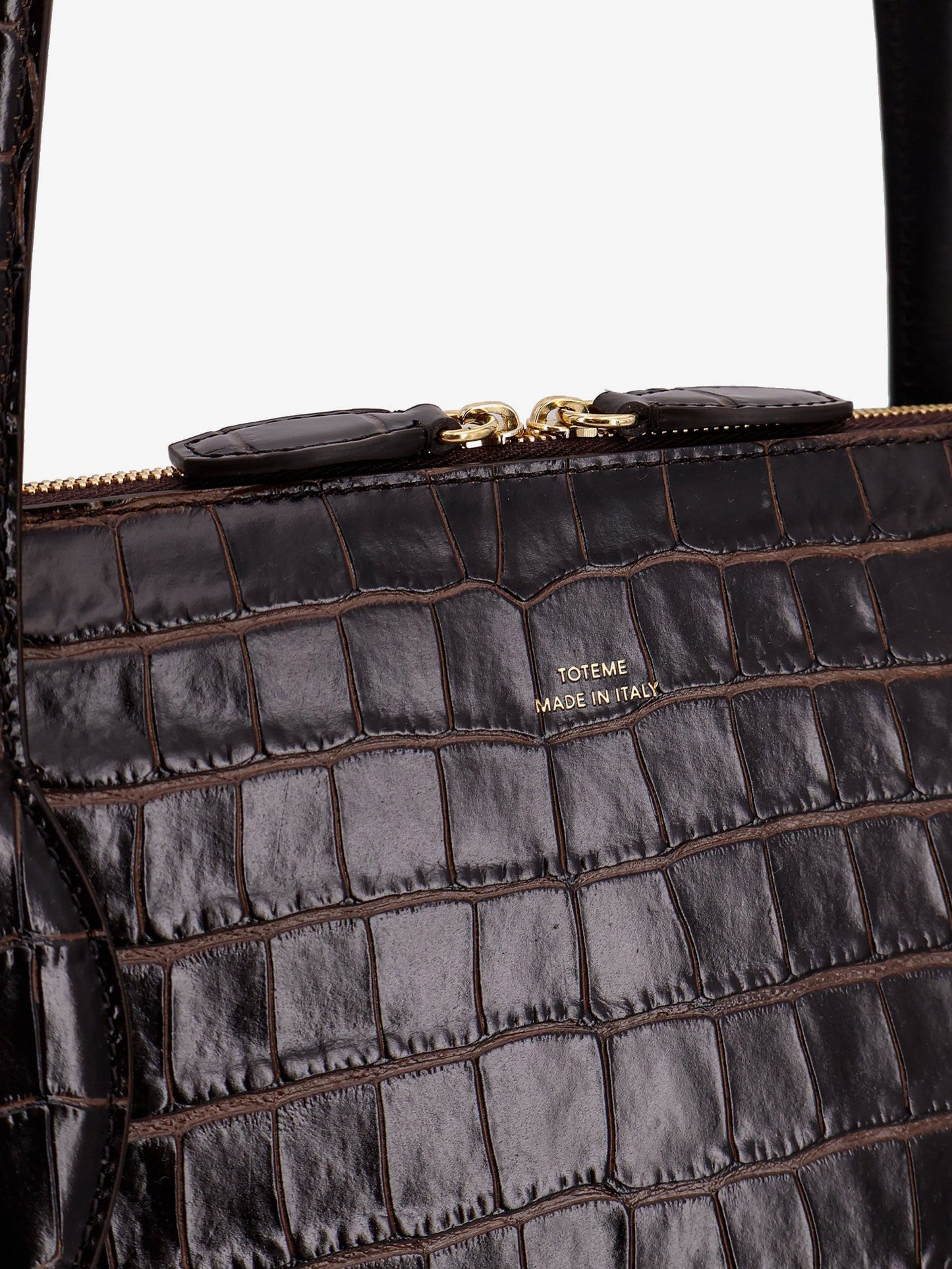 Toteme Suede Handbag With Engraved Logo On The Front