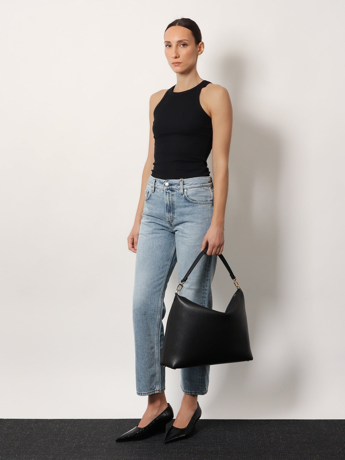 Toteme Low Straight organic cotton jeans - True Vintage