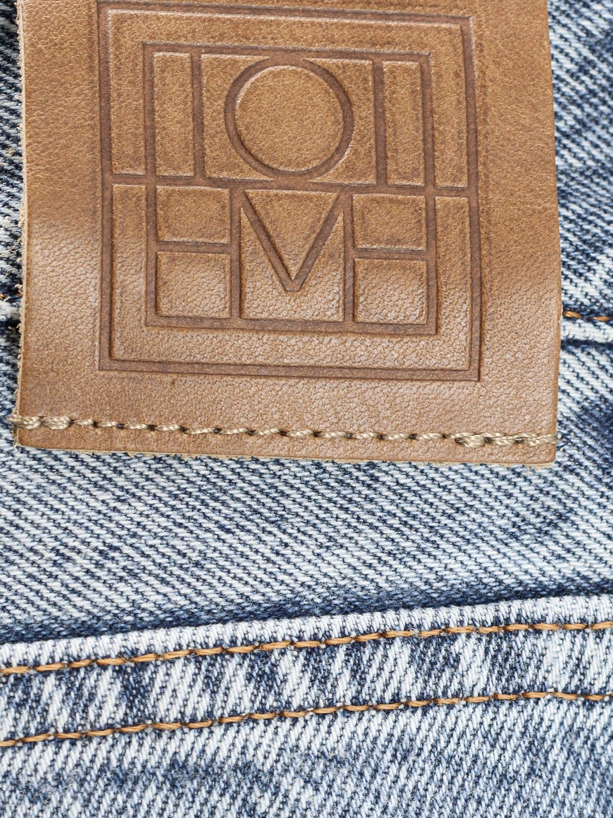 Toteme Low Straight organic cotton jeans - True Vintage