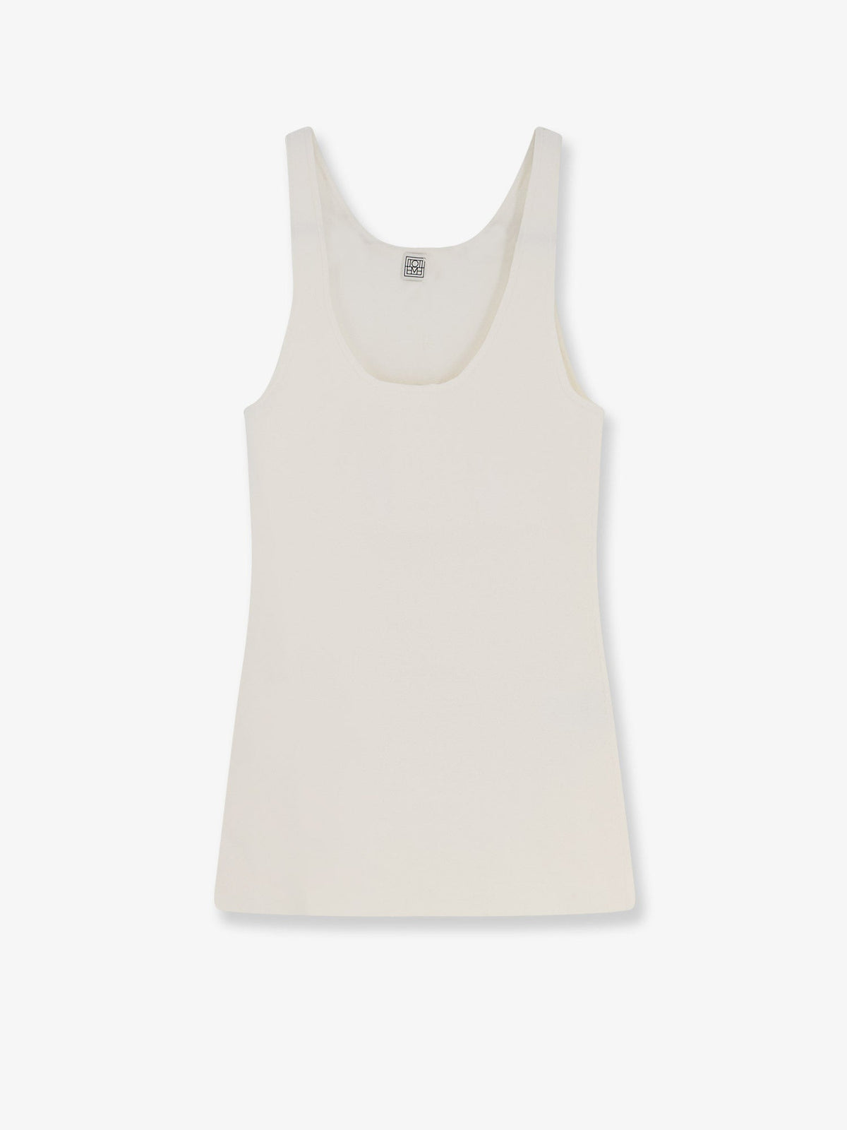 Toteme Viscose blend tank top - White