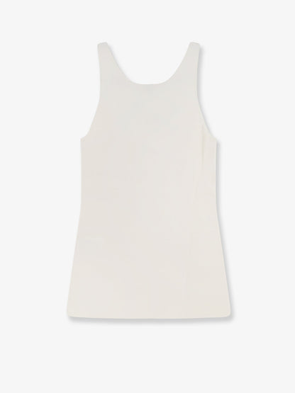 Toteme Viscose blend tank top - White
