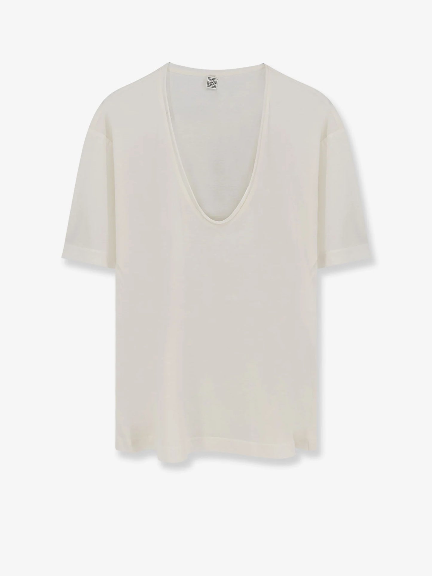 Toteme Silk And Cotton Blend T Shirt