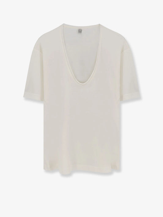 Toteme Silk And Cotton Blend T Shirt