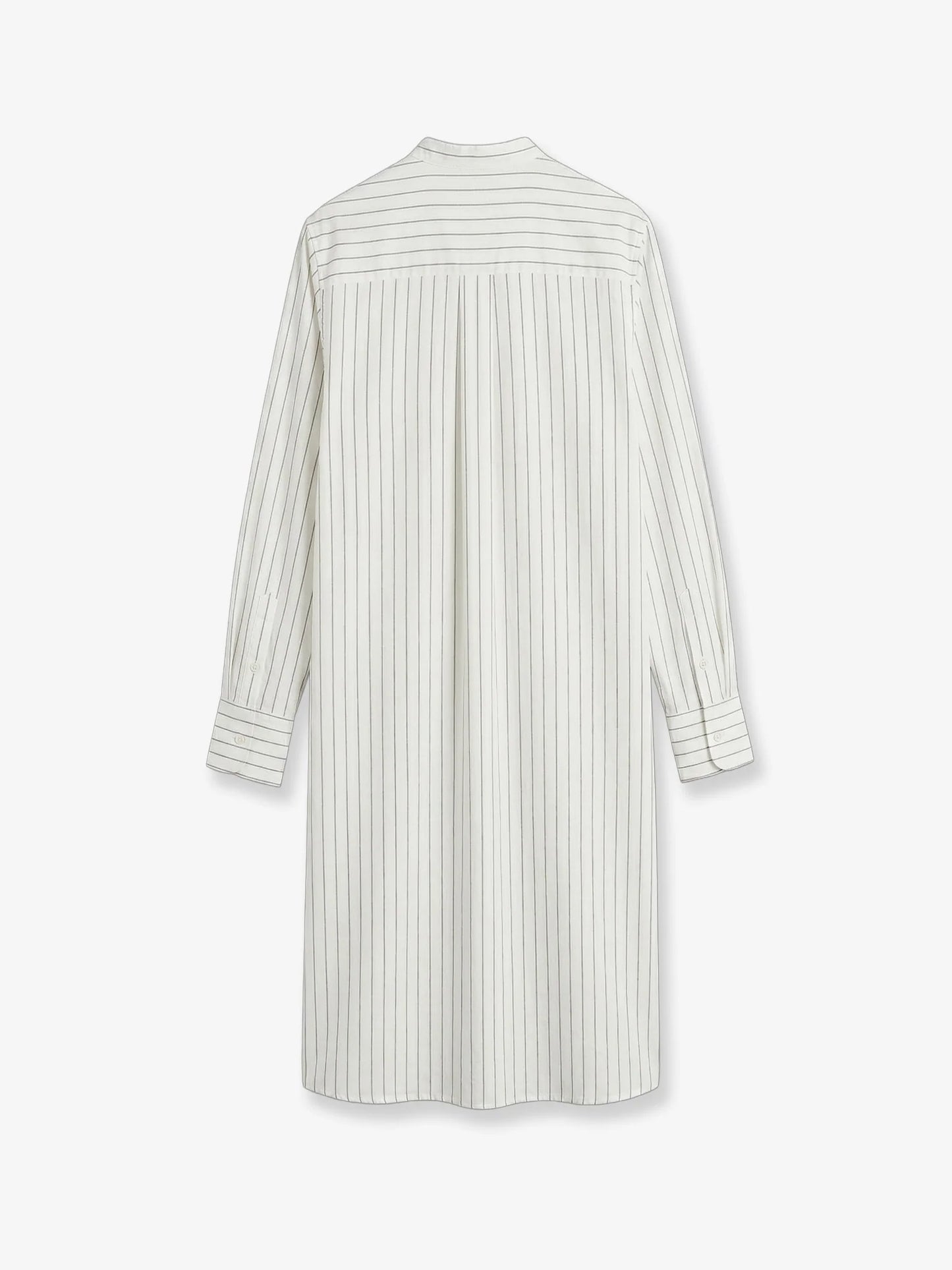 Toteme Striped Summer Viscose, Silk And Cotton Dress