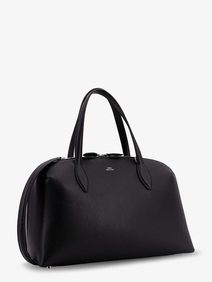 Toteme Leather Handbag With Engraved Logo On The Front