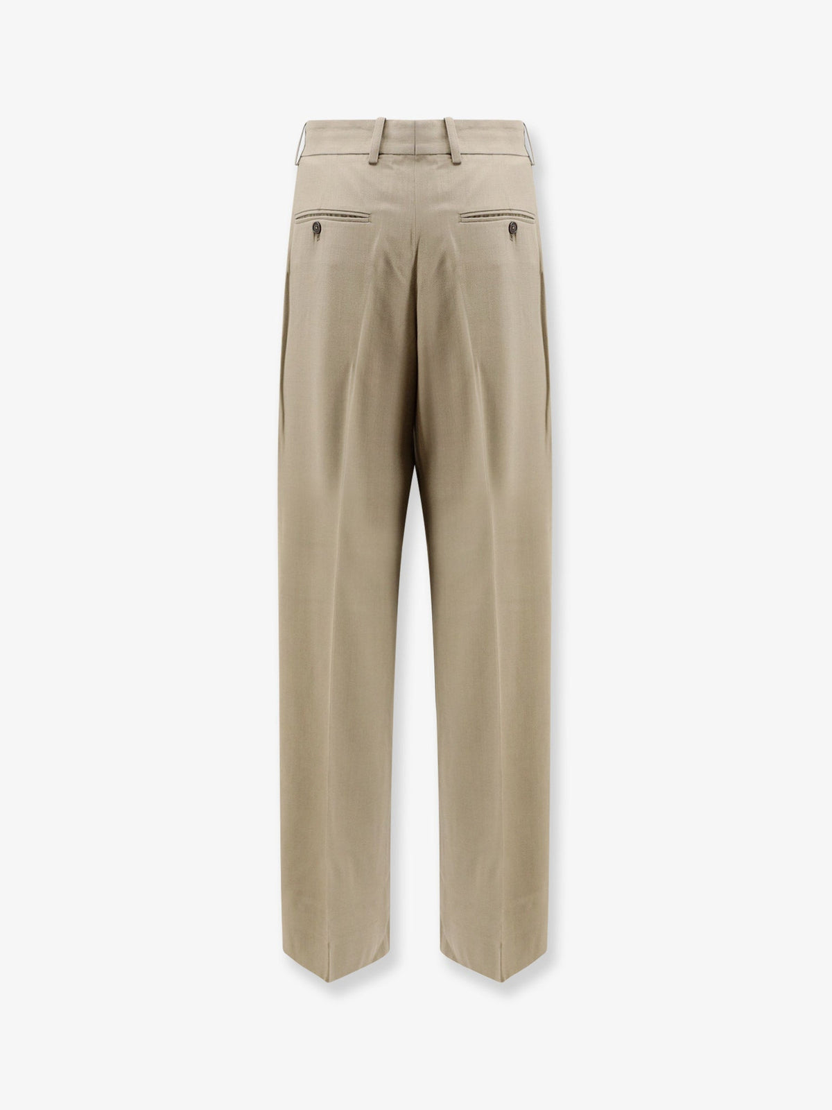 Toteme Viscose and wool trousers - Taupe