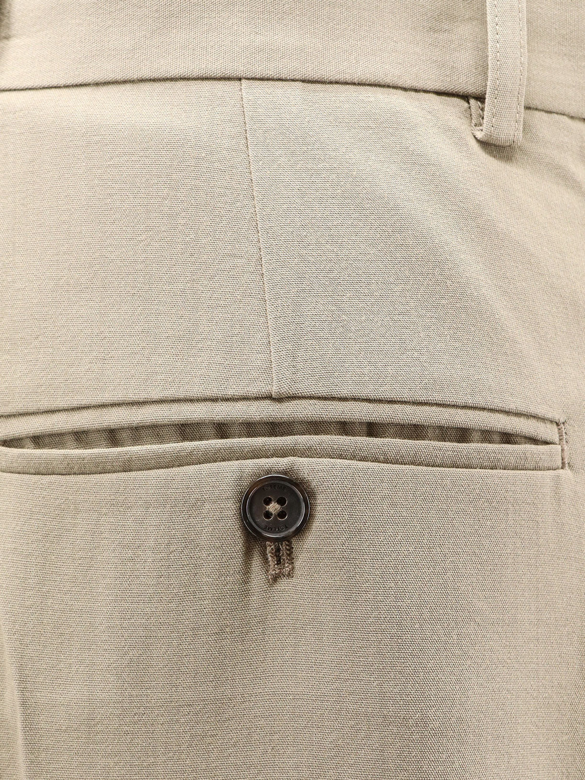 Toteme Viscose and wool trousers - Taupe