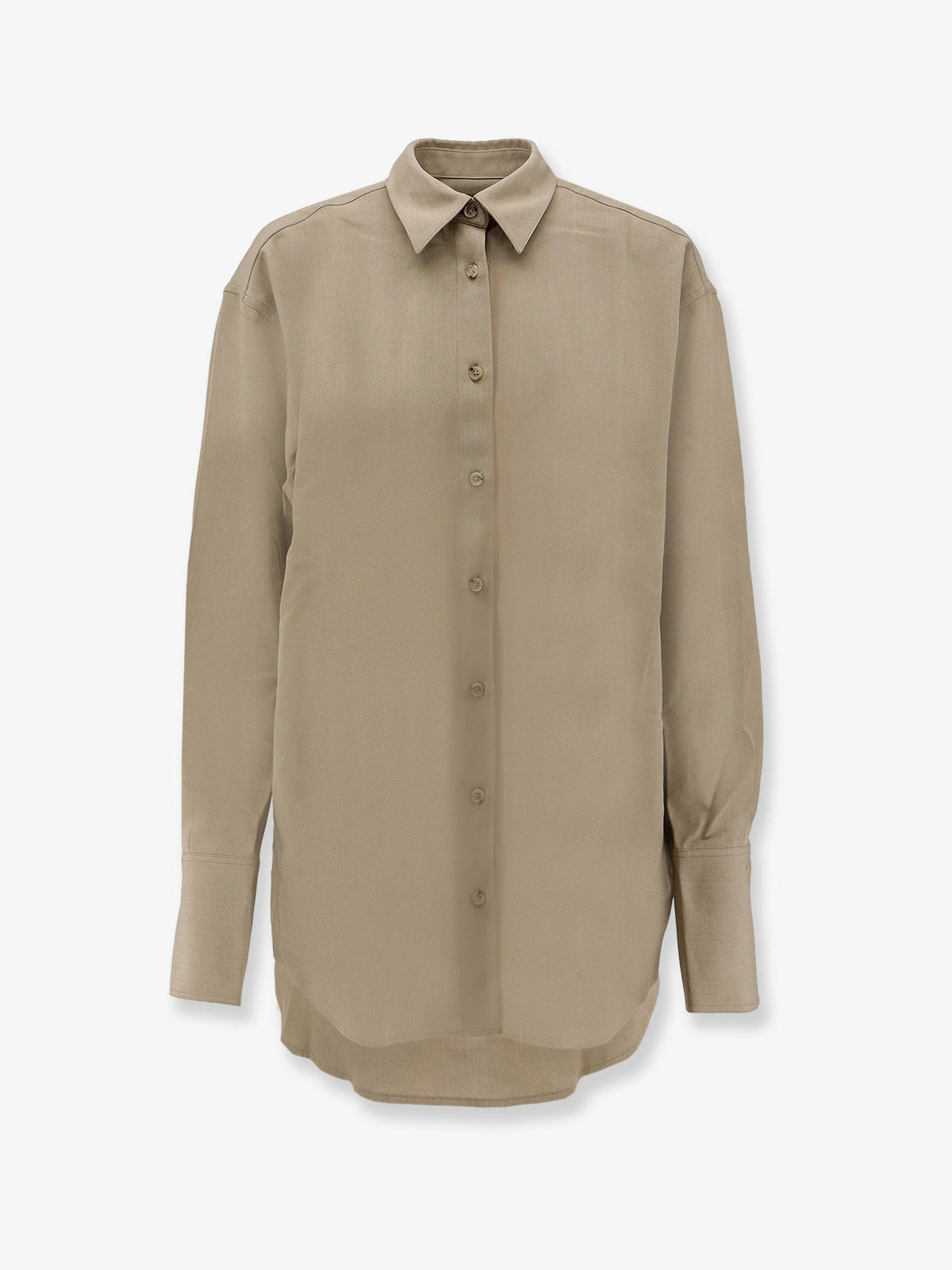 Toteme Viscose and wool shirt - Taupe