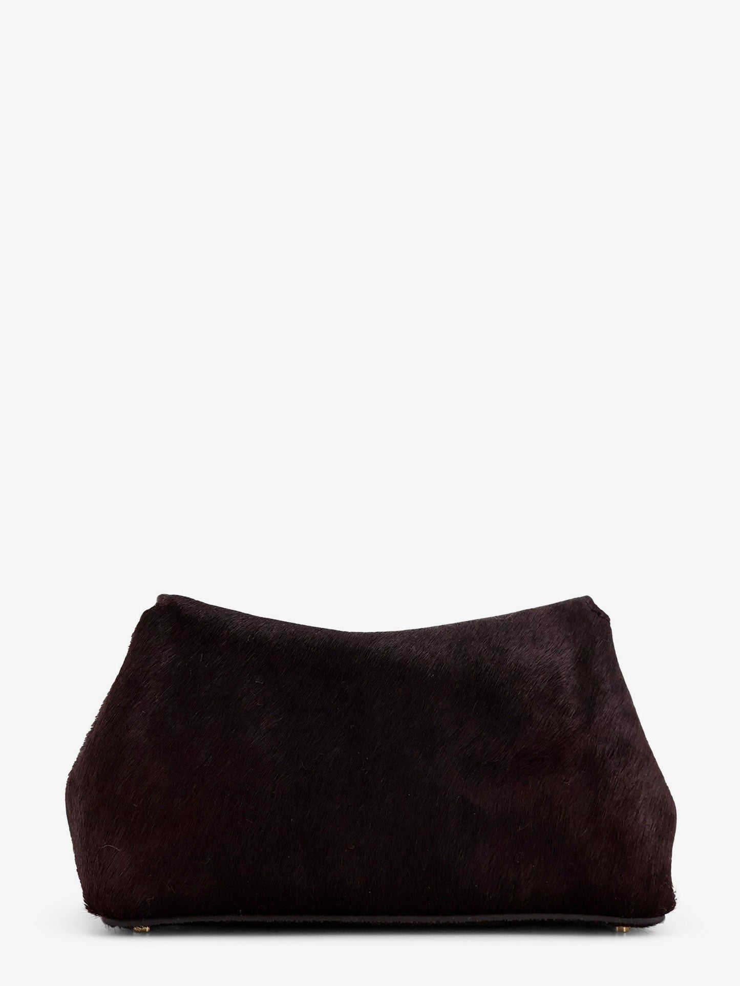 Toteme Mini T Lock Leather Clutch