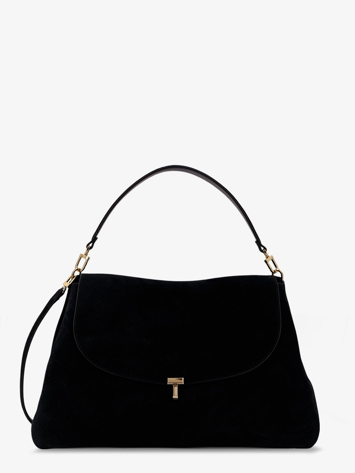 Toteme T Lock Leather Handbag