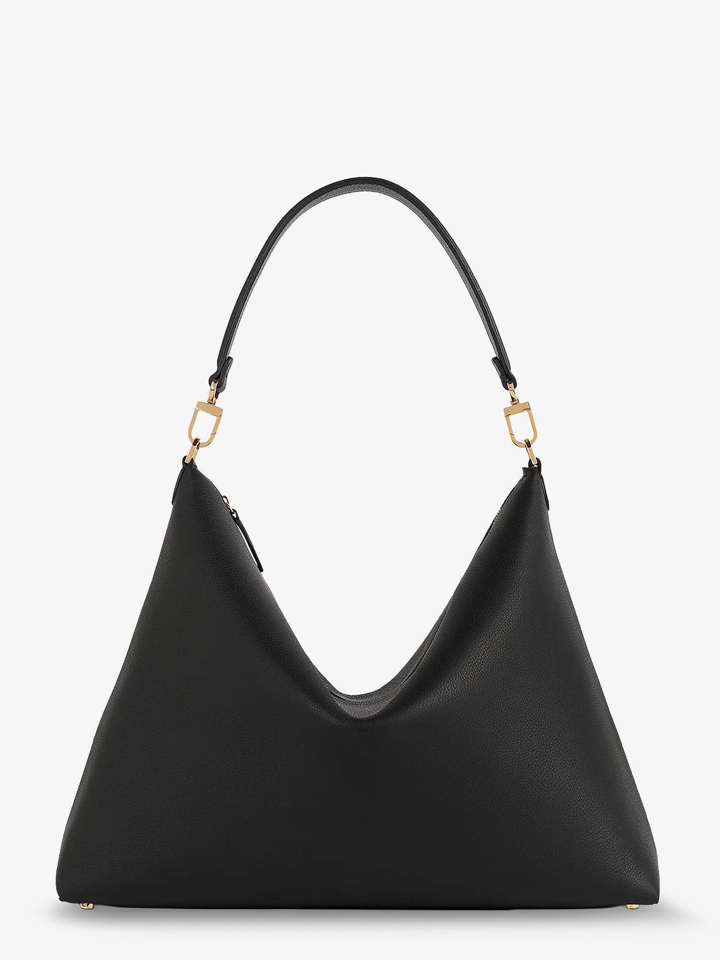 Toteme Medium Bevel Suede Shoulder Bag