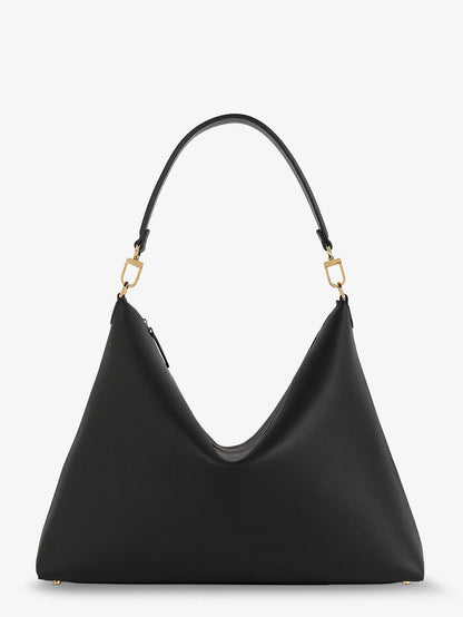 Toteme Medium Bevel Suede Shoulder Bag