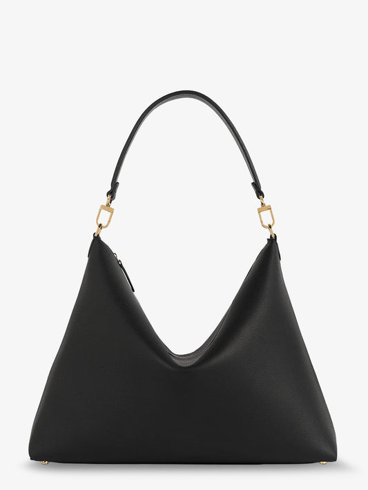 Toteme Medium Bevel Suede Shoulder Bag