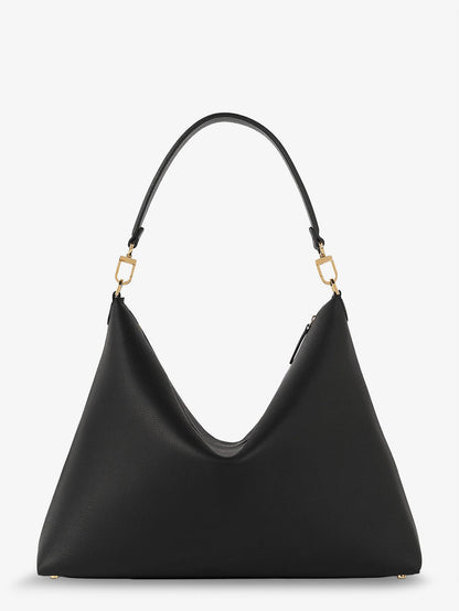Toteme Medium Bevel Suede Shoulder Bag