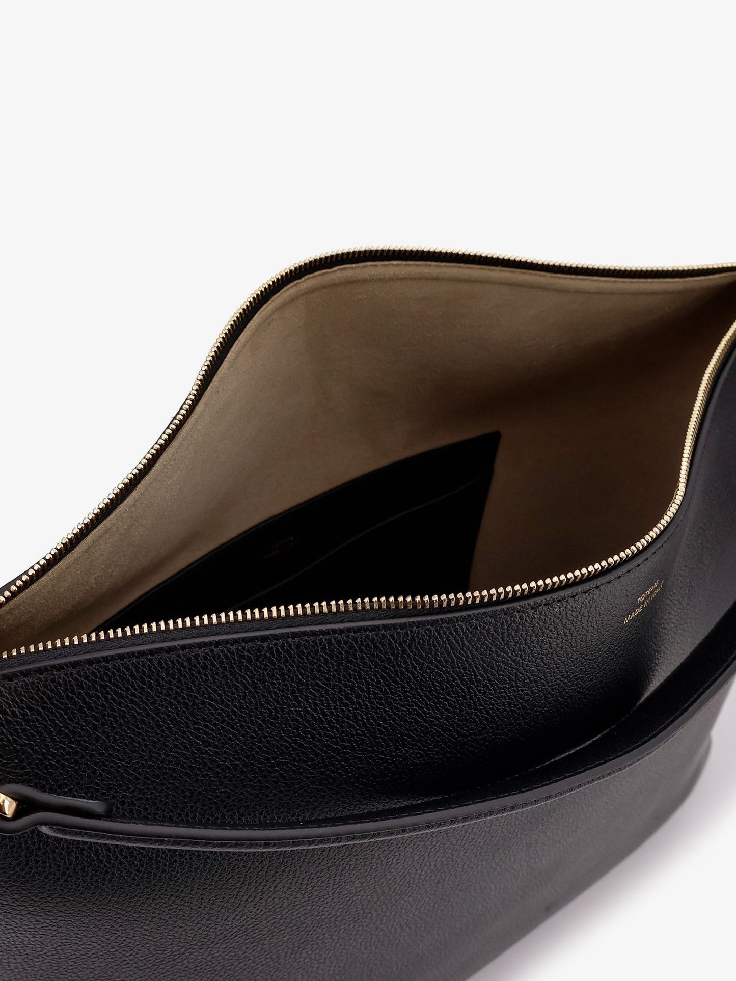 Toteme Medium Bevel Suede Shoulder Bag