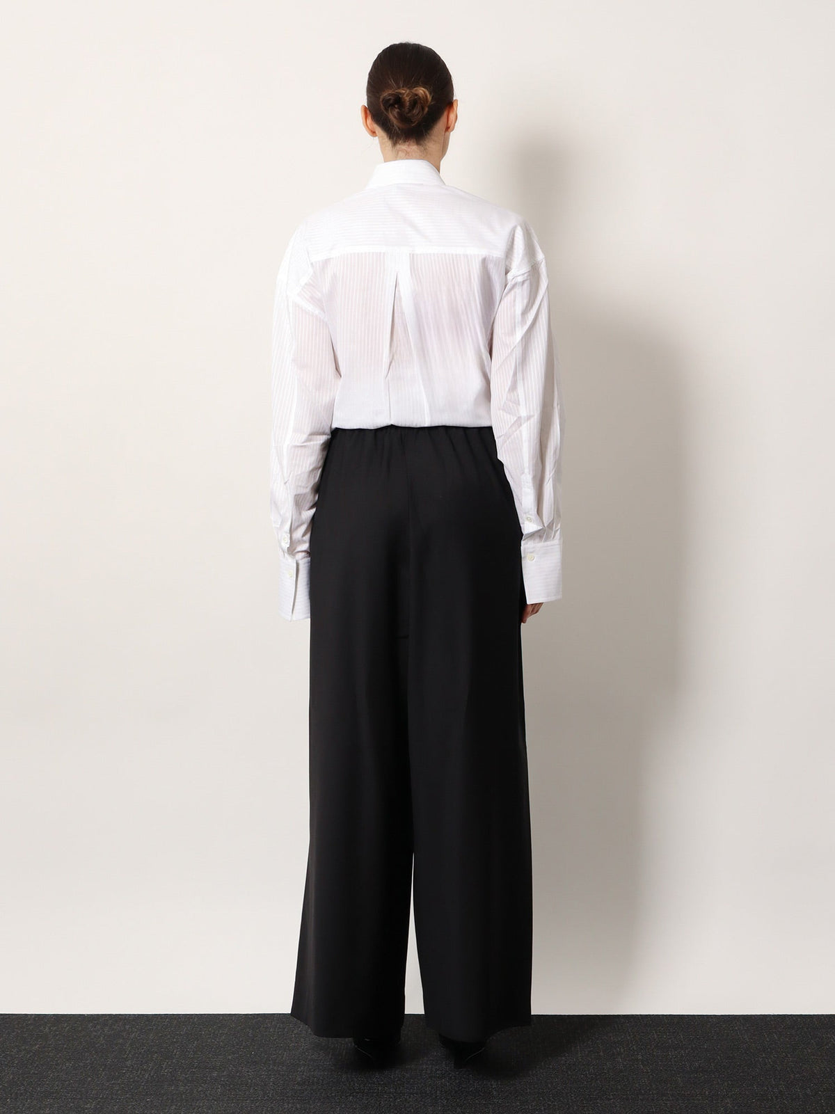 Toteme Wool trouser - Black
