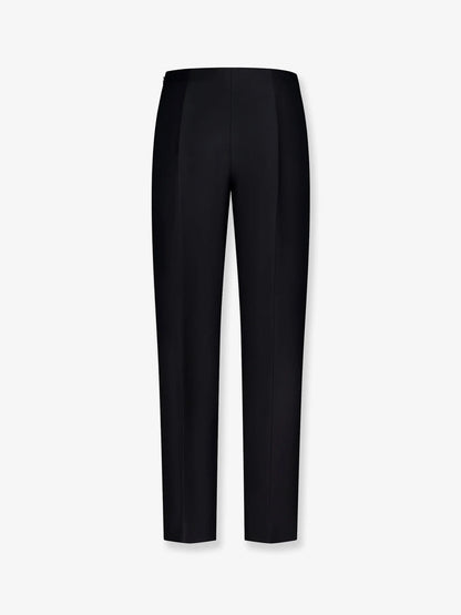 Toteme Slim Evening Wool And Silk Trousers