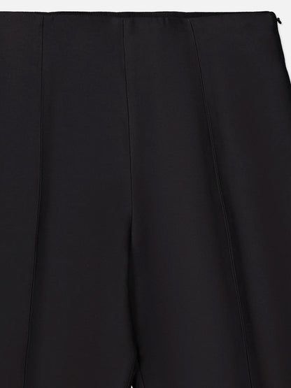 Toteme Slim Evening wool and silk trousers - Black