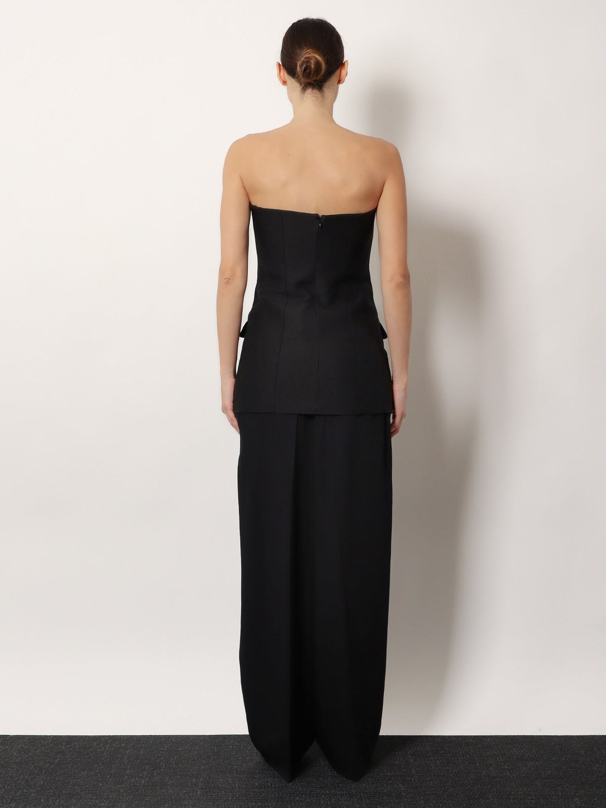 Toteme Wool and silk blend tank top - Black