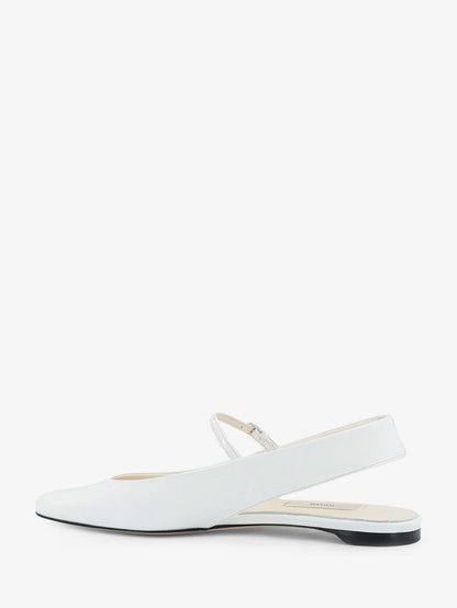 Toteme Leather ballet flats - Off-White