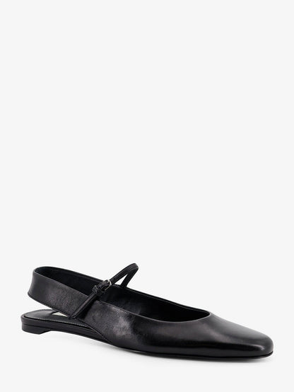 Toteme Leather ballerinas - Black