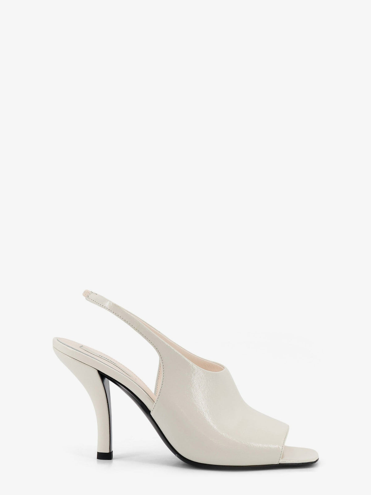 Toteme Leather Contour Sandals - Offwhite