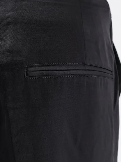 Toteme Easy Raw Edge Viscose And Linen Trousers