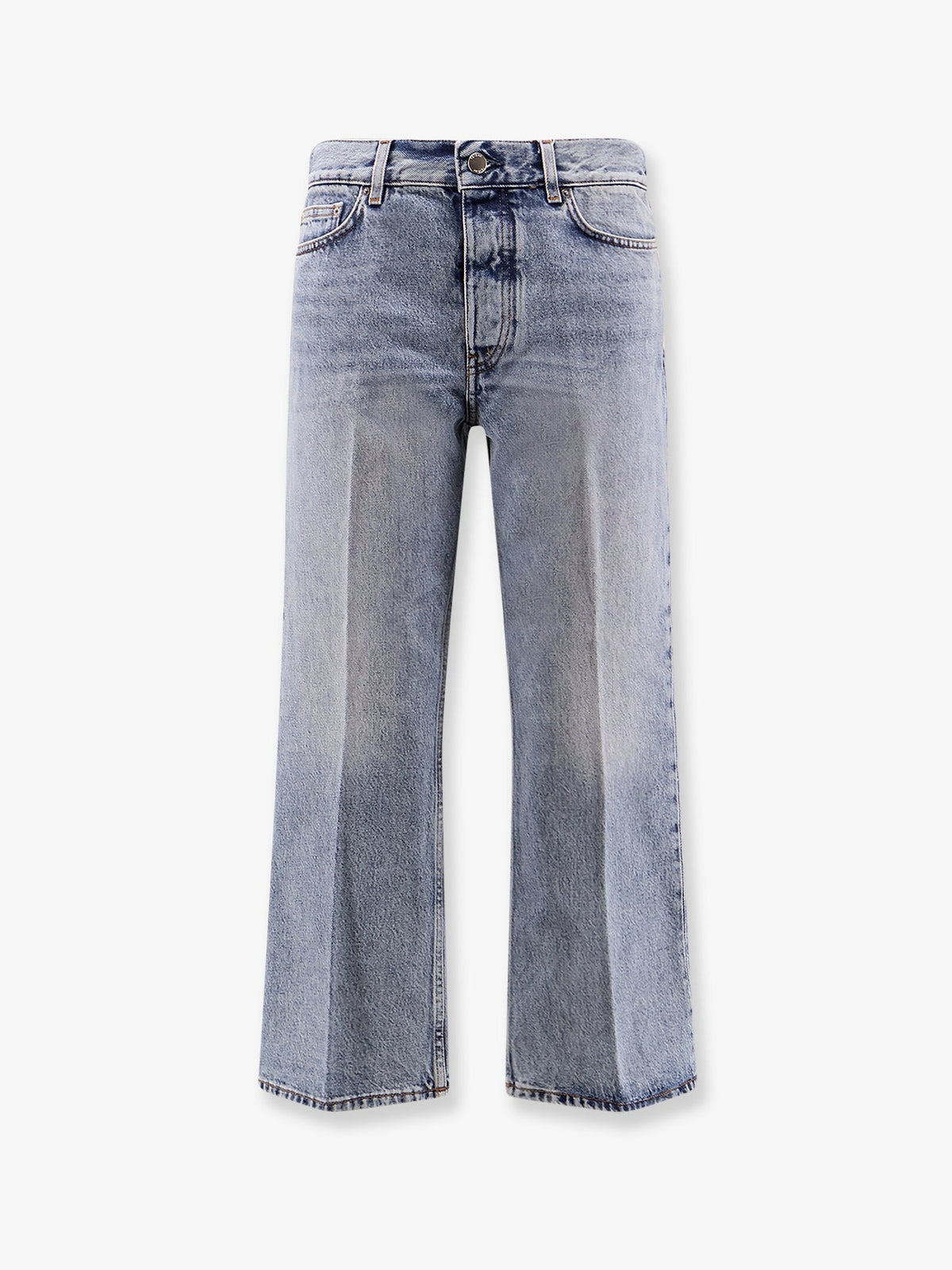 Toteme Cotton jeans with flared bottom - True Vintage