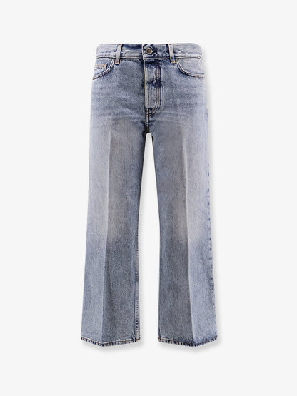 Toteme Cotton jeans with flared bottom - True Vintage