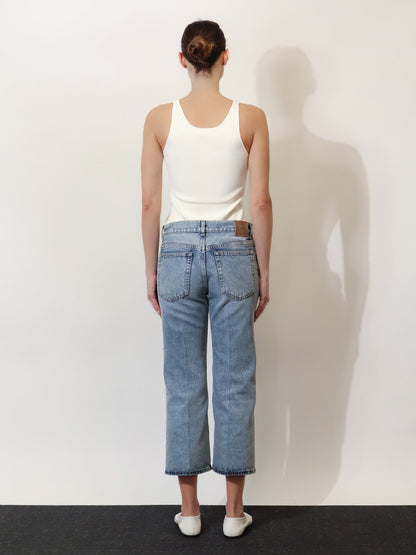 Toteme Cotton jeans with flared bottom - True Vintage