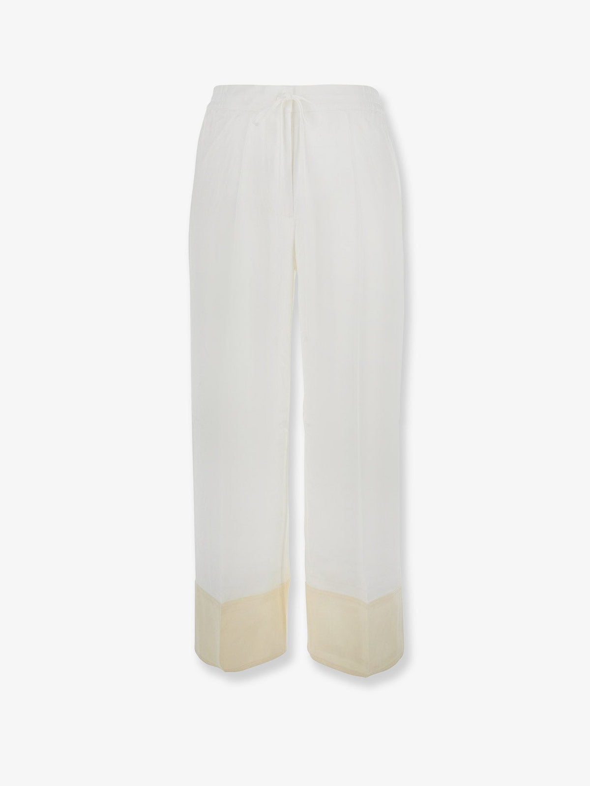Toteme Viscose trousers - White