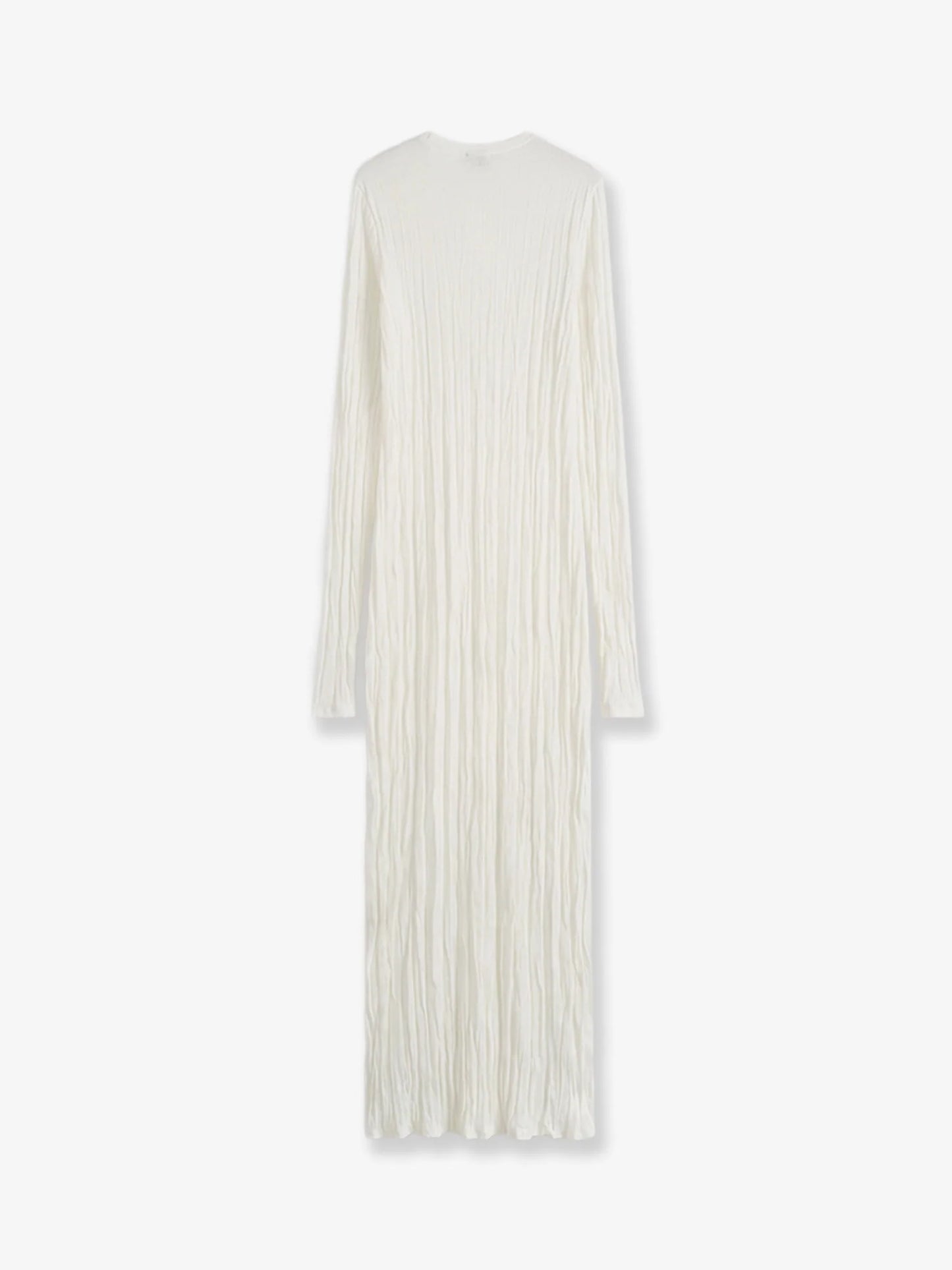 Toteme Crinkled Viscose And Recycled Material Dress
