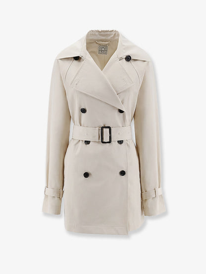 Toteme Trench Washed Cotton - Stone