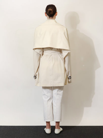 Toteme Trench Washed Cotton - Stone