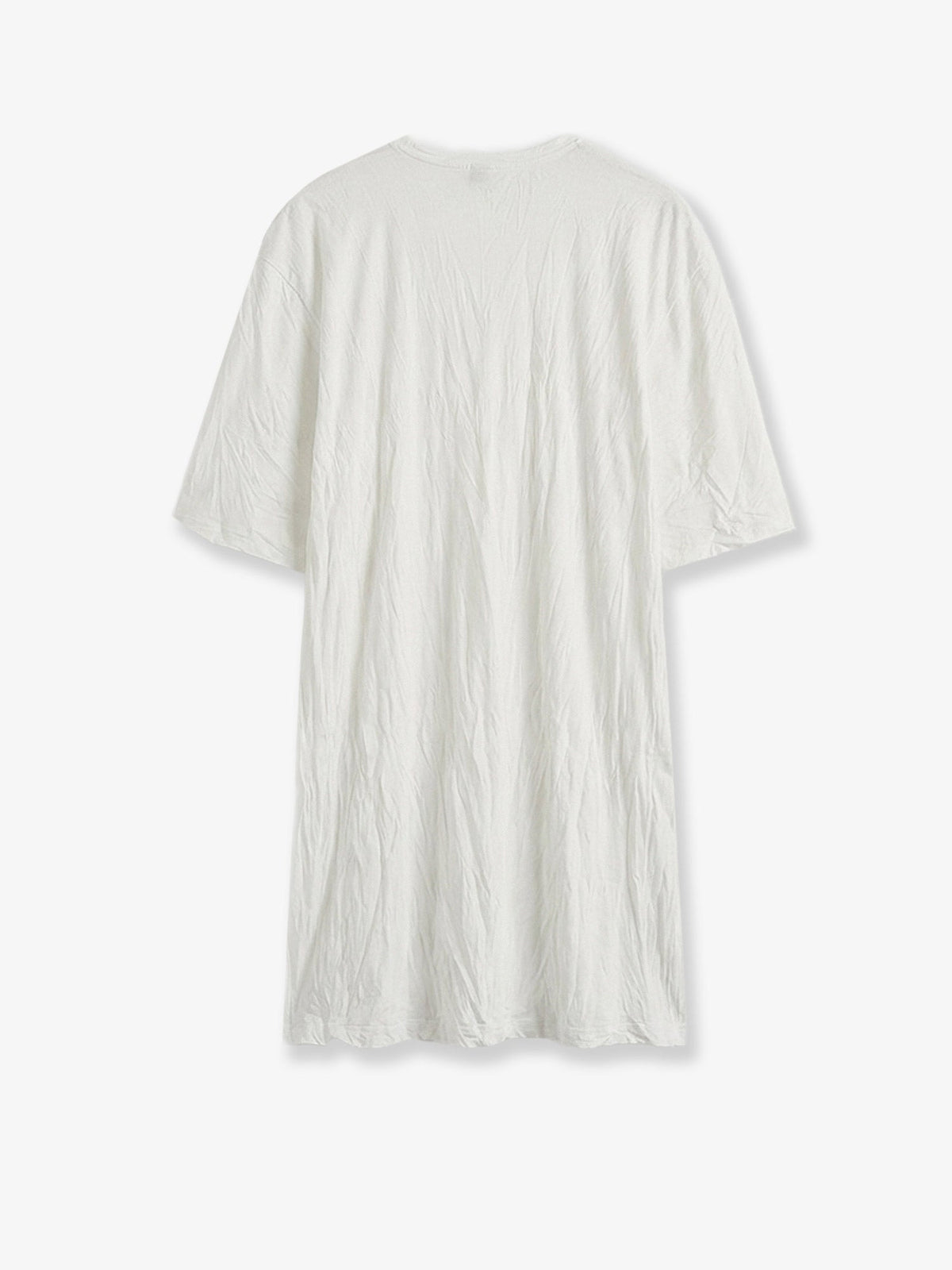 Toteme Relaxed fit short cotton blend dress - Offwhite
