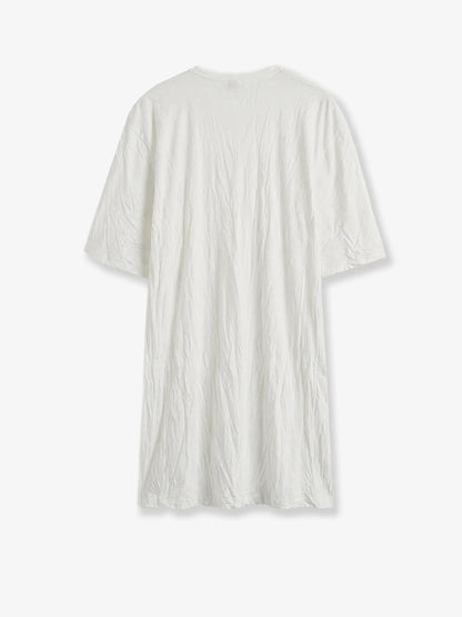 Toteme Relaxed Fit Short Cotton Blend Dress