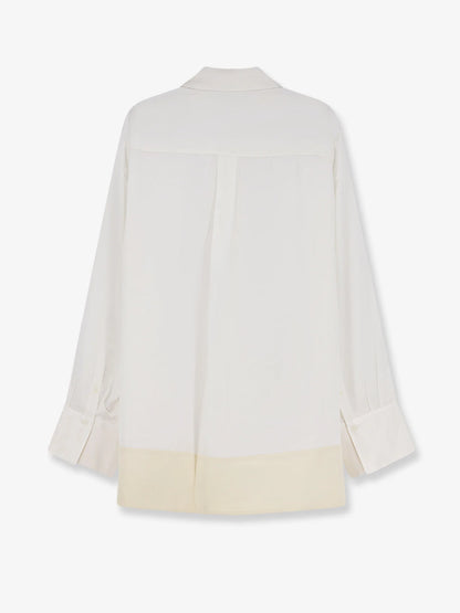 Toteme Tuxedo Satin Viscose Shirt