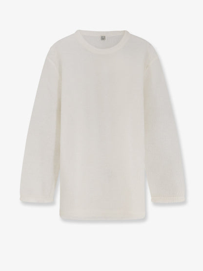Toteme Mohair and wool blend sweater - Off-White