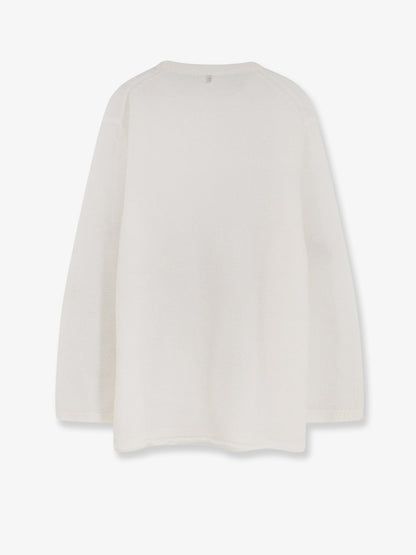 Toteme Mohair and wool blend sweater - Off-White
