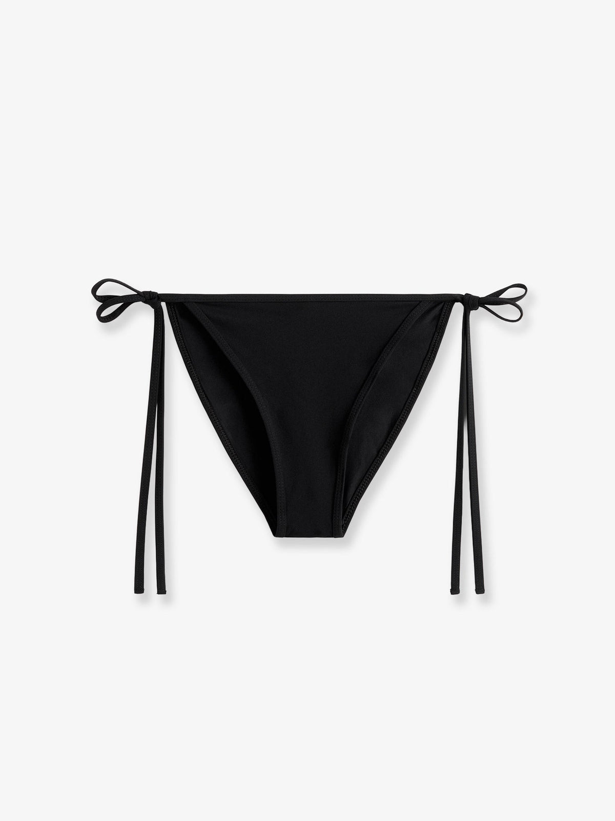 Toteme Scoop nylon bikini bottom - Black