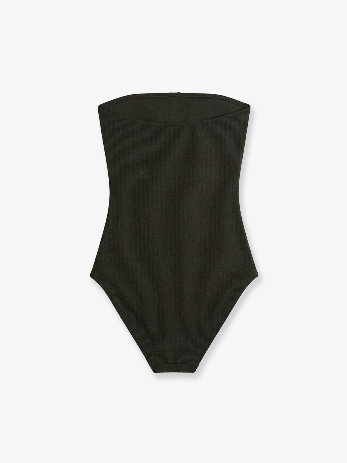 Toteme One-piece swimsuit with ribbed pattern - Dark Green