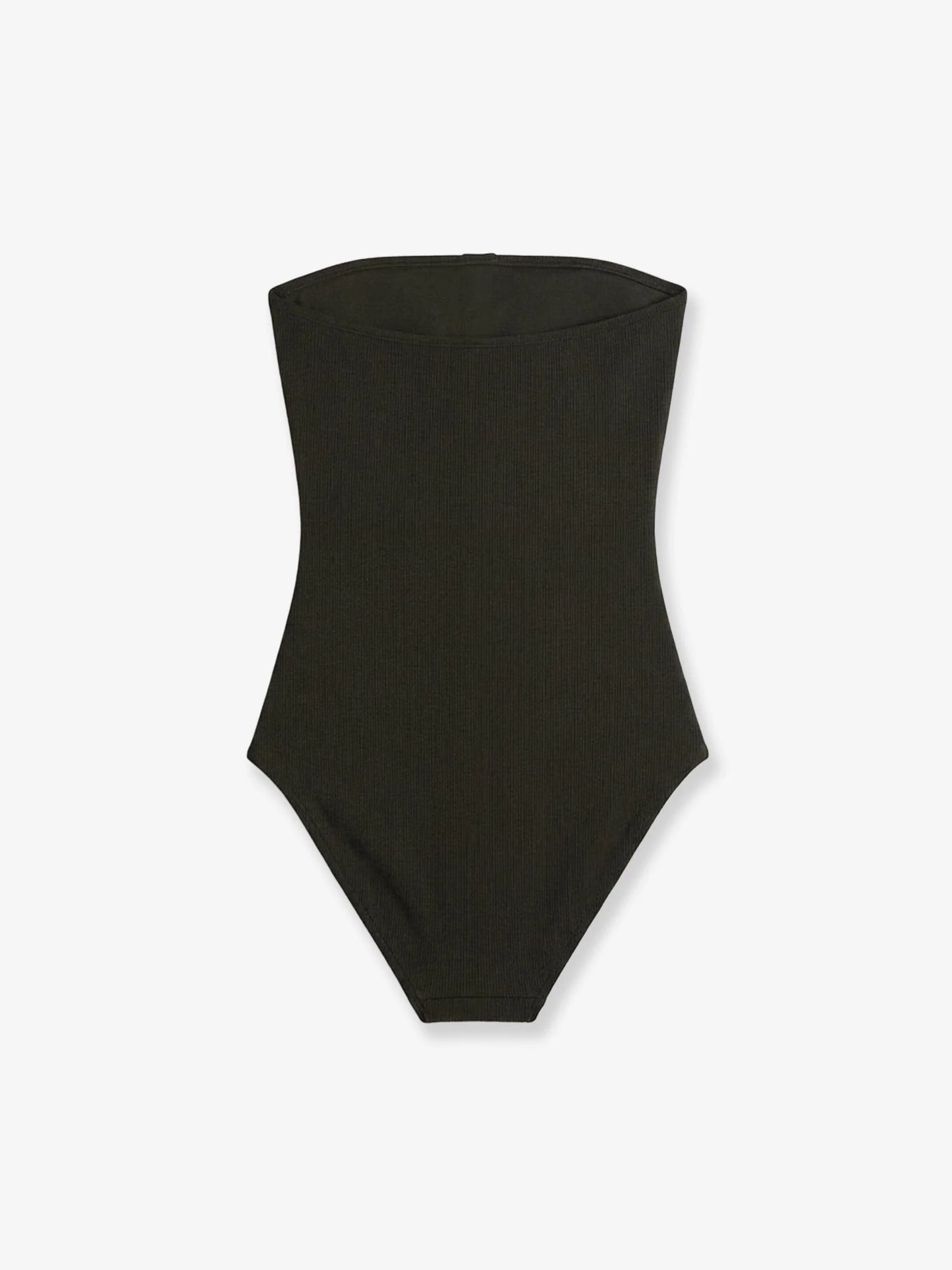 Toteme One Piece Swimsuit With Ribbed Knit
