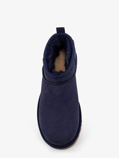 Ugg W classic ultra mini suede boots - Blu